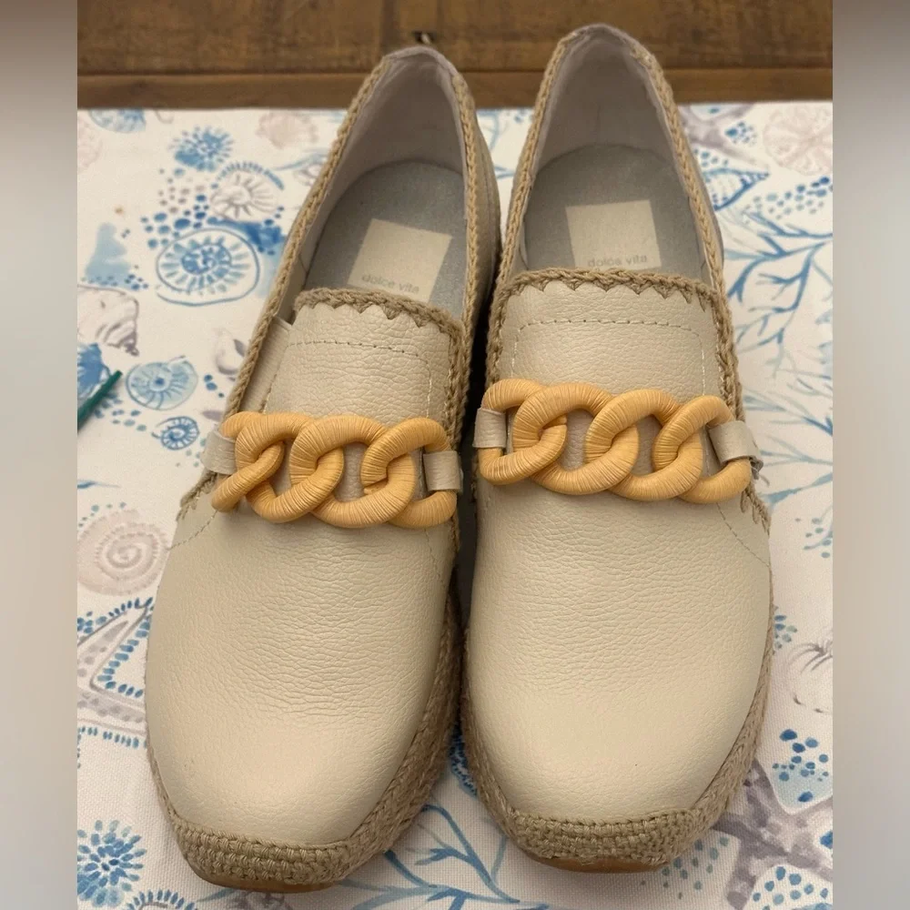 NWOT Dolce Vita Women’s Jhenee‎ espadrille platform slip-on sneakers - Size 9